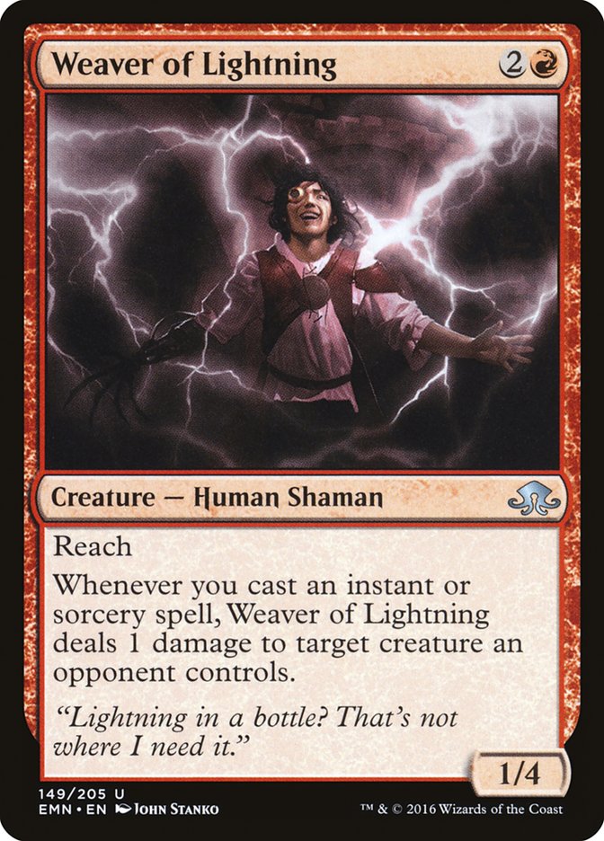 Weaver of Lightning [Eldritch Moon] - Magic: The Gathering - Card Brawlers | Quebec | Canada |