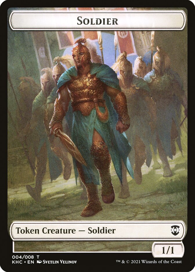 Bird (005) // Soldier Double-Sided Token [Kaldheim Commander Tokens] - Magic: The Gathering - Card Brawlers | Quebec | Canada |