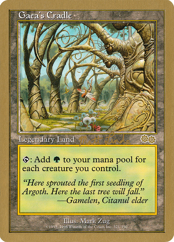 Gaea's Cradle (Matt Linde) [World Championship Decks 1999] - Magic: The Gathering - Card Brawlers | Quebec | Canada |
