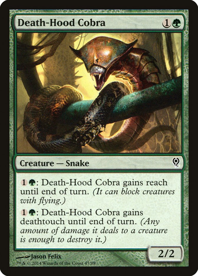 Death-Hood Cobra [Duel Decks: Jace vs. Vraska] - Magic: The Gathering - Card Brawlers | Quebec | Canada |