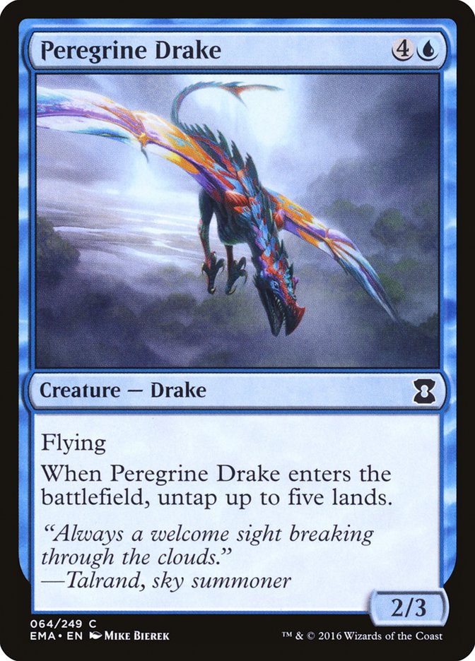 Peregrine Drake [Eternal Masters] - Magic: The Gathering - Card Brawlers | Quebec | Canada |
