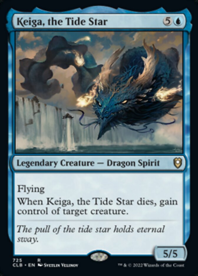 Keiga, the Tide Star [Commander Legends: Battle for Baldur's Gate] - Magic: The Gathering - Card Brawlers | Quebec | Canada |