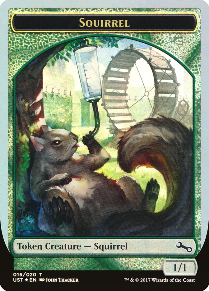 Squirrel Token [Unstable Tokens] - Magic: The Gathering - Card Brawlers | Quebec | Canada |