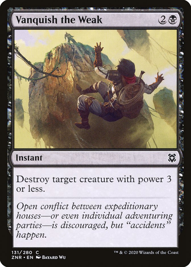 Vanquish the Weak [Zendikar Rising] - Magic: The Gathering - Card Brawlers | Quebec | Canada |
