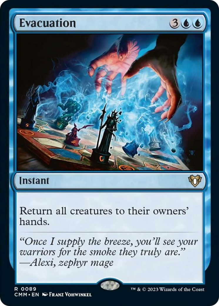 Evacuation [Commander Masters] - Magic: The Gathering - Card Brawlers | Quebec | Canada |