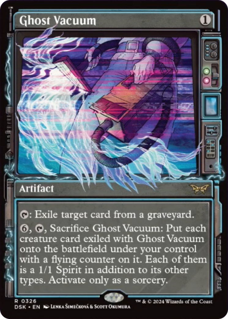 Ghost Vacuum (Showcase) [Duskmourn: House of Horror] - Magic: The Gathering - Card Brawlers | Quebec | Canada |