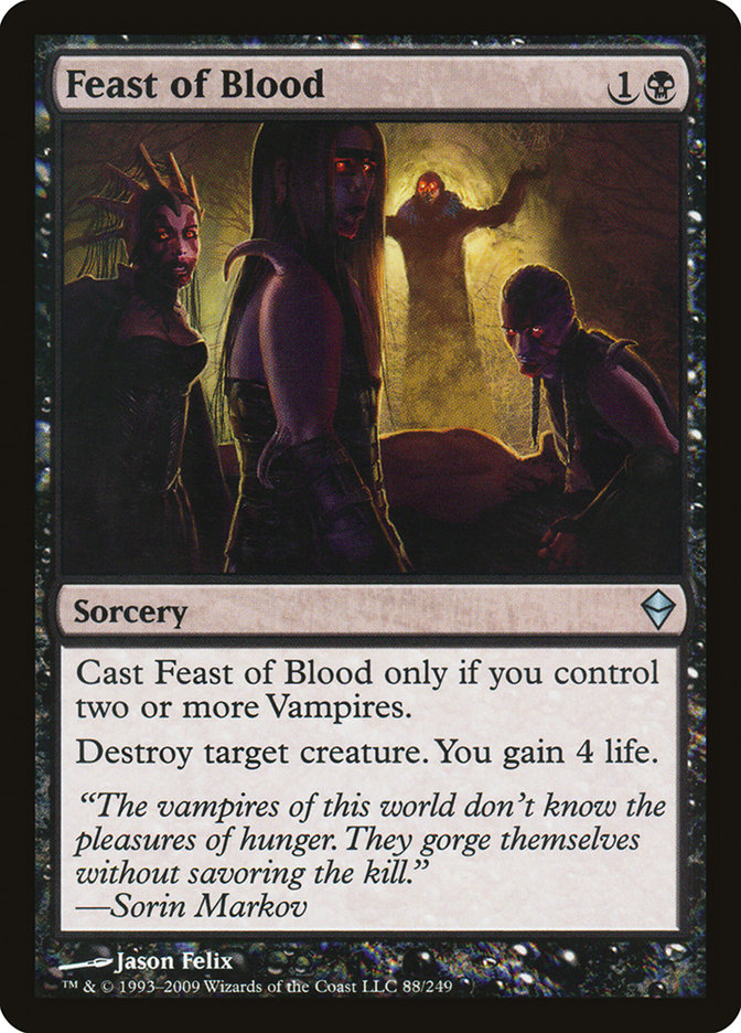 Feast of Blood [Zendikar] - Magic: The Gathering - Card Brawlers | Quebec | Canada |