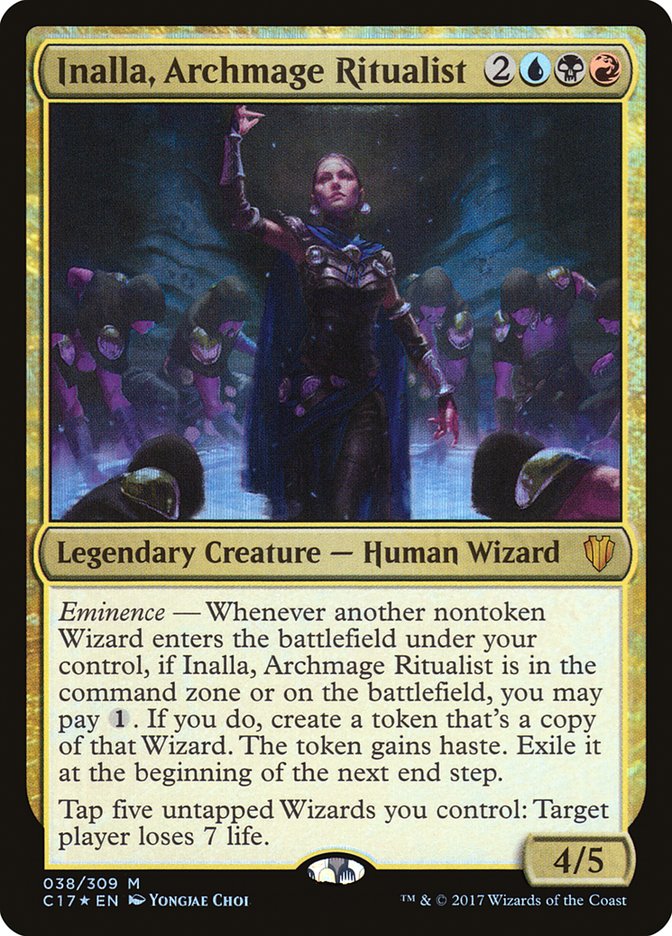 Inalla, Archmage Ritualist [Commander 2017] - Magic: The Gathering - Card Brawlers | Quebec | Canada |