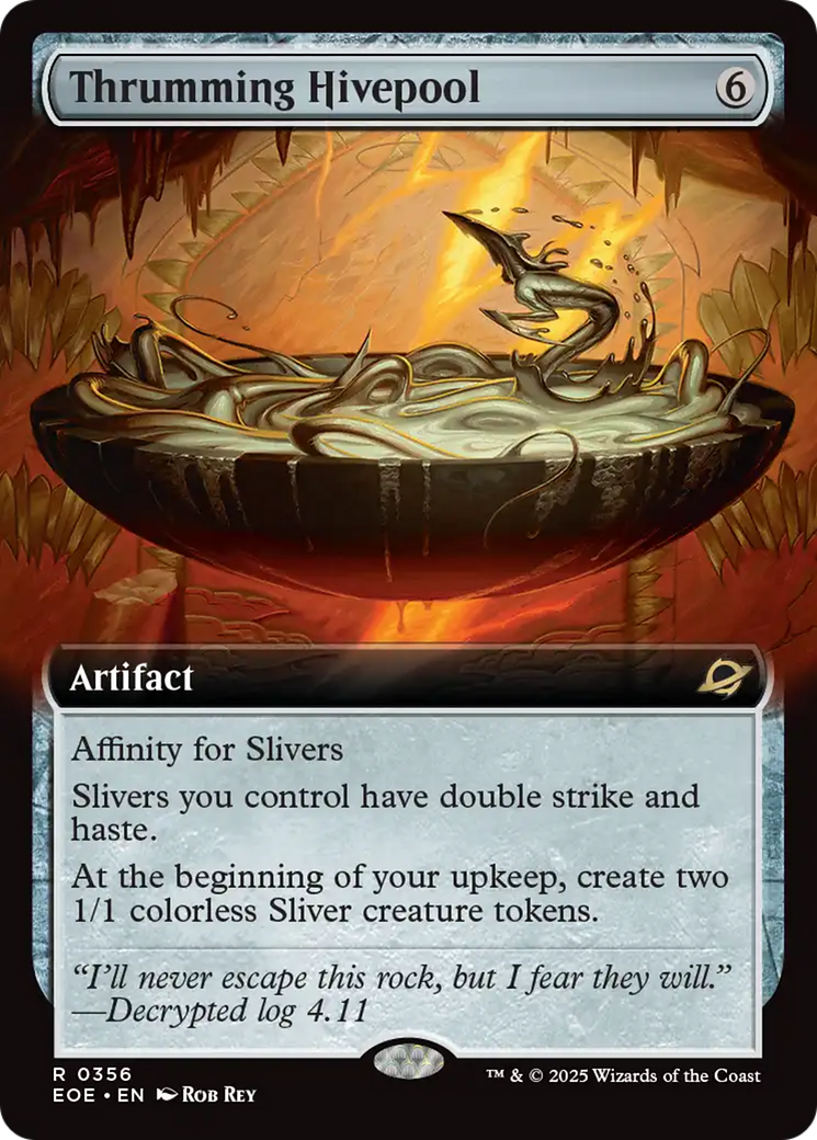 Thrumming Hivepool (Extended Art) [Edge of Eternities] - Magic: The Gathering - Card Brawlers | Quebec | Canada |