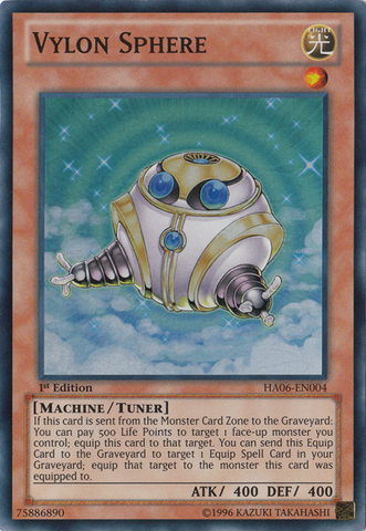 Vylon Sphere [HA06-EN004] Super Rare - Yu-Gi-Oh! - Card Brawlers | Quebec | Canada |