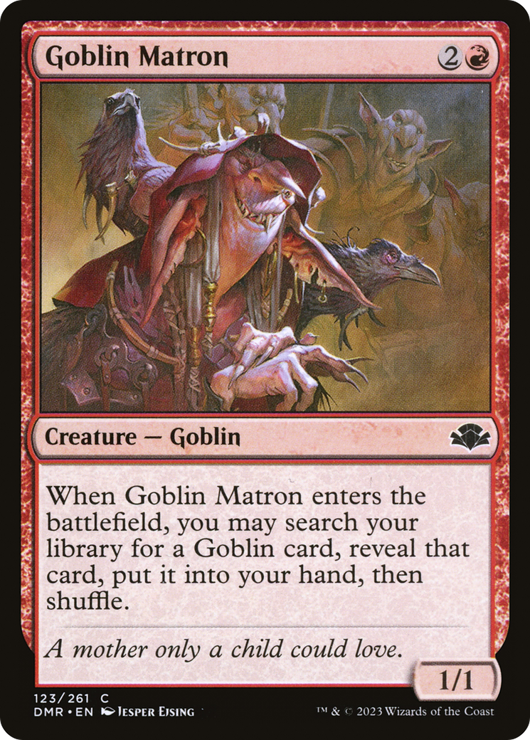 Goblin Matron [Dominaria Remastered] - Magic: The Gathering - Card Brawlers | Quebec | Canada |