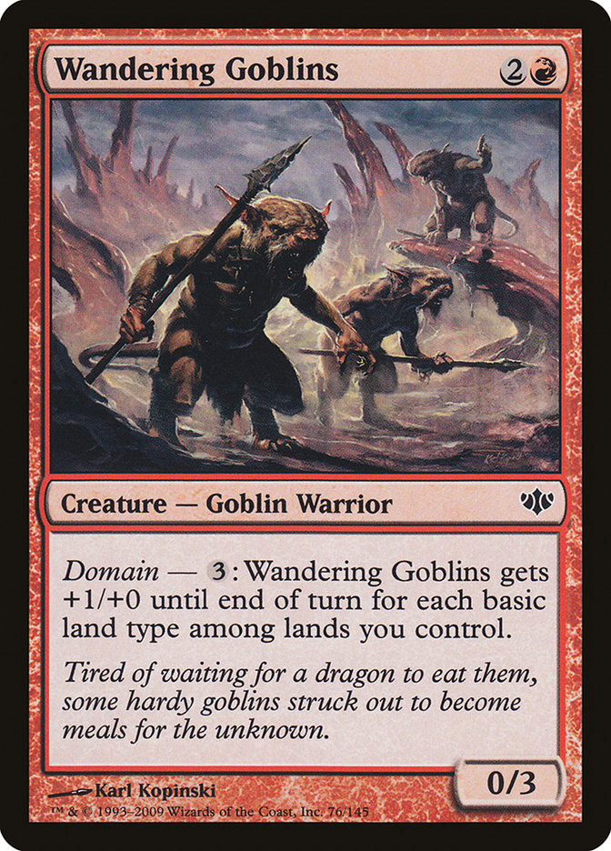 Wandering Goblins [Conflux] - Magic: The Gathering - Card Brawlers | Quebec | Canada |