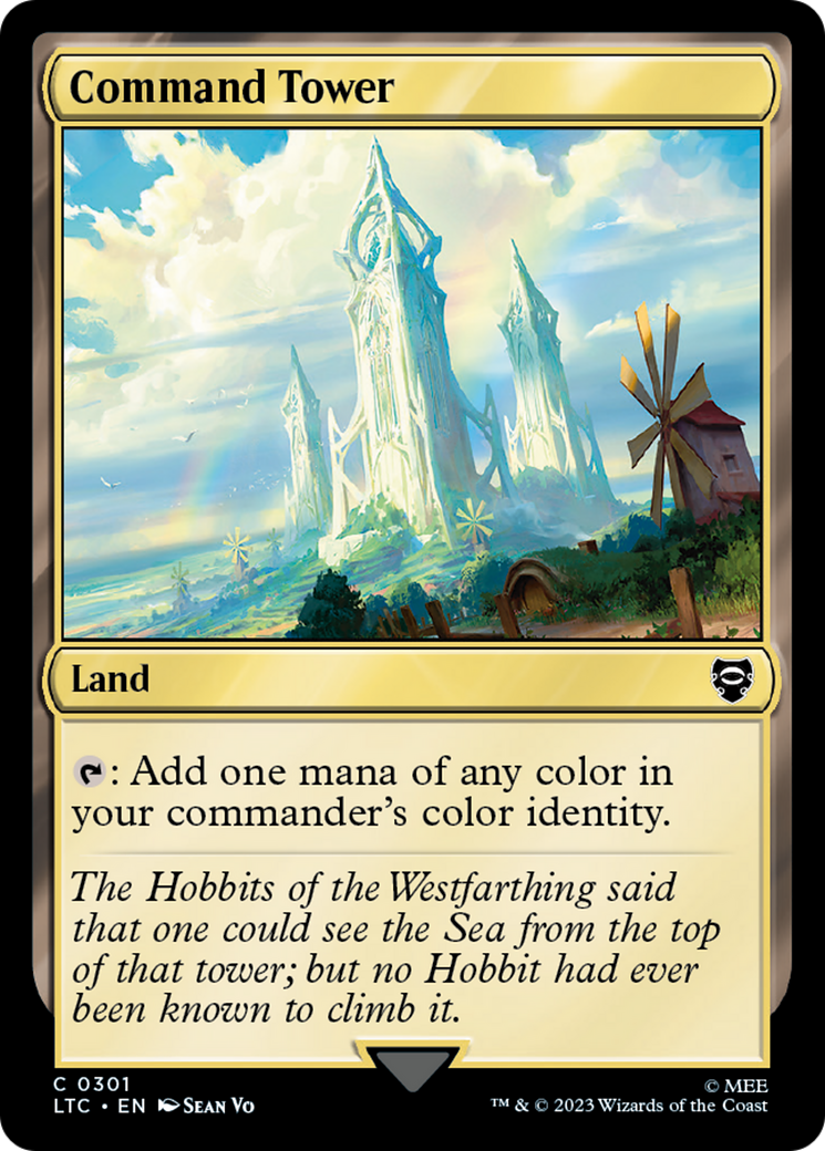 Command Tower [The Lord of the Rings: Tales of Middle-Earth Commander] - Magic: The Gathering - Card Brawlers | Quebec | Canada |