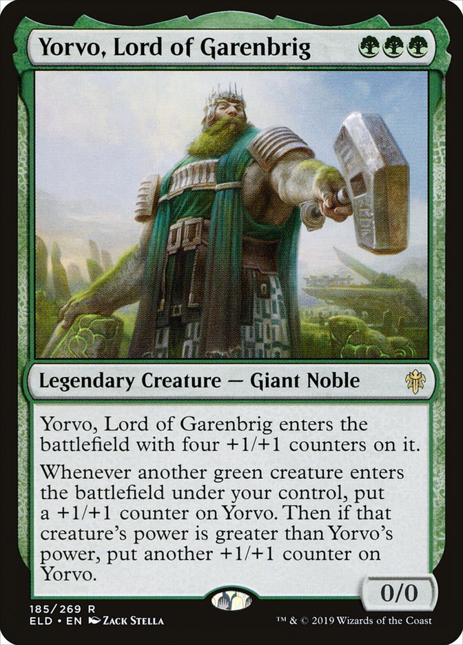 Yorvo, Lord of Garenbrig [Throne of Eldraine] - Magic: The Gathering - Card Brawlers | Quebec | Canada |