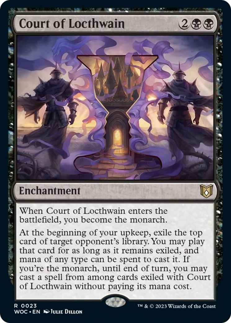Court of Locthwain [Wilds of Eldraine Commander] - Magic: The Gathering - Card Brawlers | Quebec | Canada |