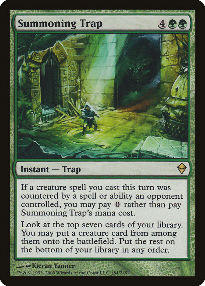 Summoning Trap [Zendikar] - Magic: The Gathering - Card Brawlers | Quebec | Canada |