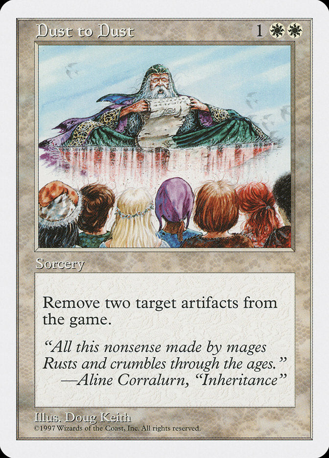 Dust to Dust [Fifth Edition] - Magic: The Gathering - Card Brawlers | Quebec | Canada |