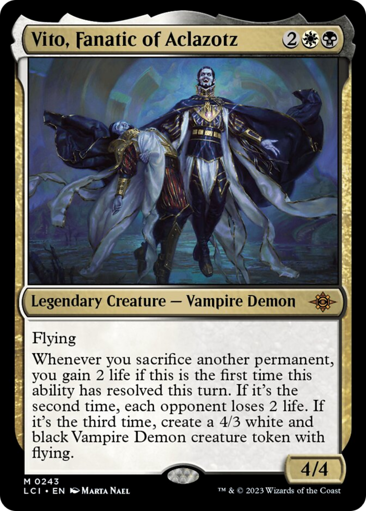 Vito, Fanatic of Aclazotz [The Lost Caverns of Ixalan] - Magic: The Gathering - Card Brawlers | Quebec | Canada |
