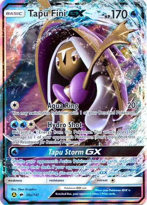 Tapu Fini GX (39a/147) [Alternate Art Promos] - Pokémon - Card Brawlers | Quebec | Canada |