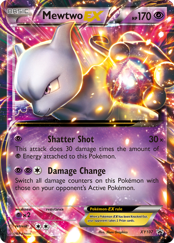 Mewtwo EX (XY107) [XY: Black Star Promos] - Pokémon - Card Brawlers | Quebec | Canada |