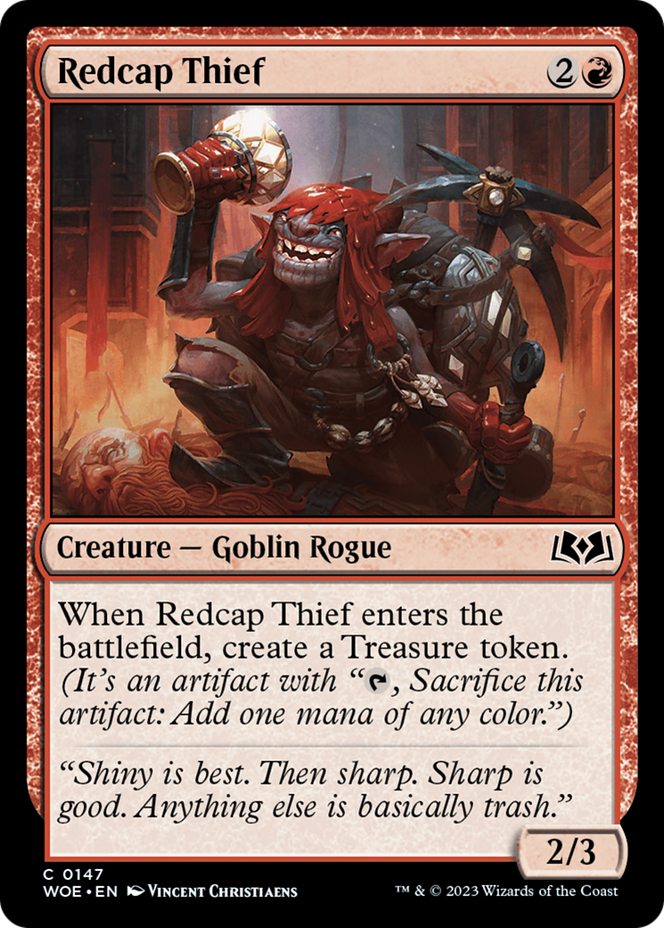 Redcap Thief [Wilds of Eldraine] - Magic: The Gathering - Card Brawlers | Quebec | Canada |