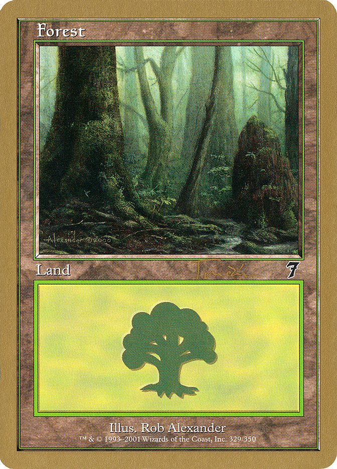 Forest (jt329) (Jan Tomcani) [World Championship Decks 2001] - Magic: The Gathering - Card Brawlers | Quebec | Canada |