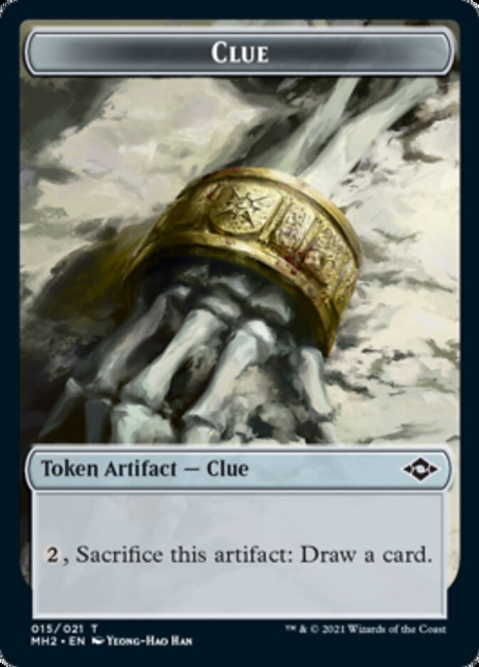 Clue (15) // Thopter Double-Sided Token [Modern Horizons 2 Tokens] - Magic: The Gathering - Card Brawlers | Quebec | Canada |