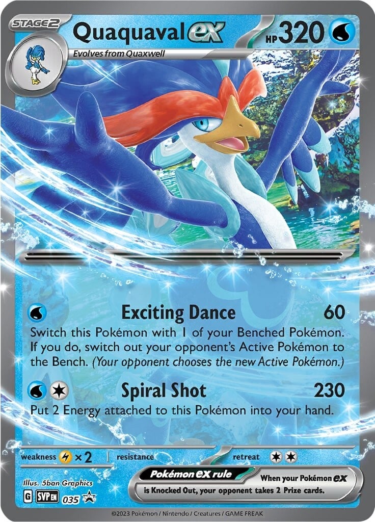 Quaquaval ex (035) [Scarlet & Violet: Black Star Promos] - Pokémon - Card Brawlers | Quebec | Canada |