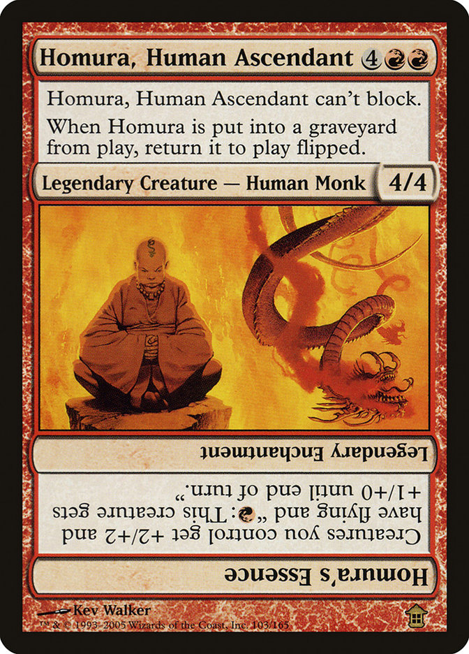 Homura, Human Ascendant // Homura's Essence [Saviors of Kamigawa] - Magic: The Gathering - Card Brawlers | Quebec | Canada |