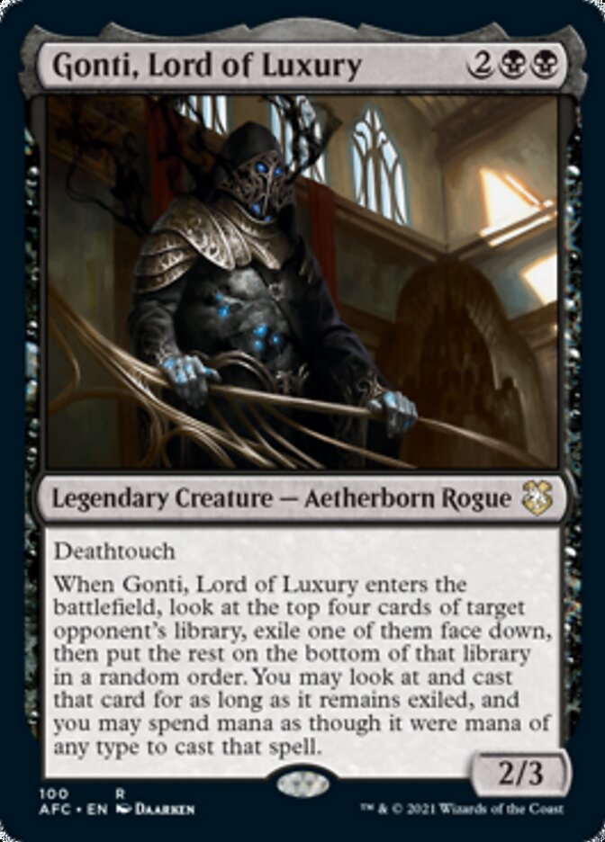 Gonti, Lord of Luxury [Dungeons & Dragons: Adventures in the Forgotten Realms Commander] - Magic: The Gathering - Card Brawlers | Quebec | Canada |