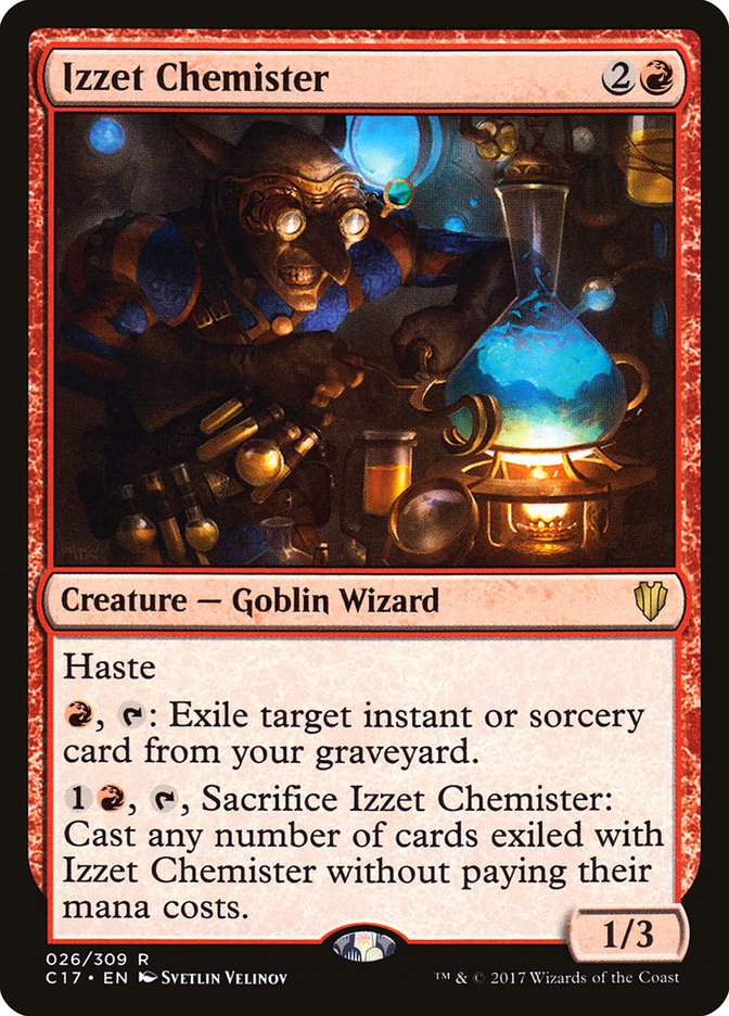 Izzet Chemister [Commander 2017] - Magic: The Gathering - Card Brawlers | Quebec | Canada |