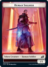 Human Soldier (005) // Zombie Double-Sided Token [Commander 2020 Tokens] - Magic: The Gathering - Card Brawlers | Quebec | Canada |