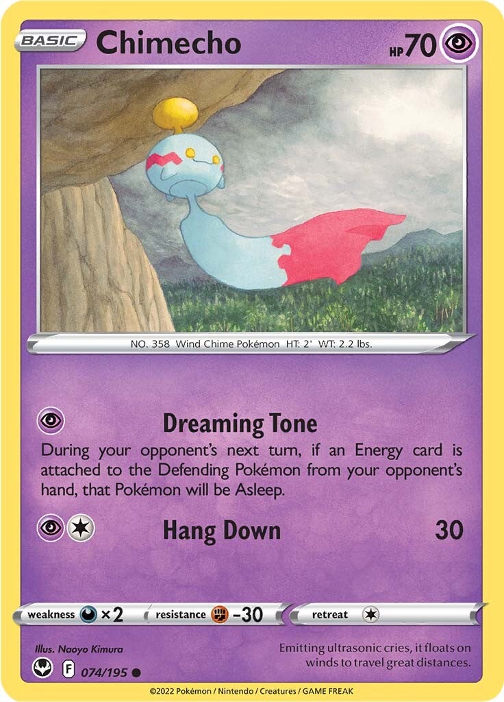 Chimecho (074/195) [Sword & Shield: Silver Tempest] - Pokémon - Card Brawlers | Quebec | Canada |