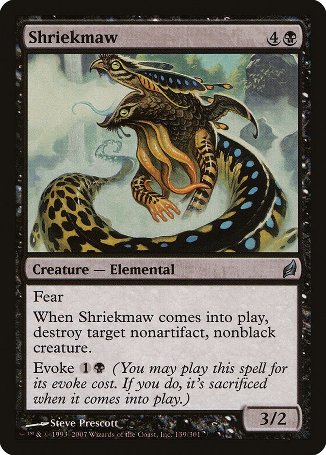 Shriekmaw [Lorwyn] - Magic: The Gathering - Card Brawlers | Quebec | Canada |