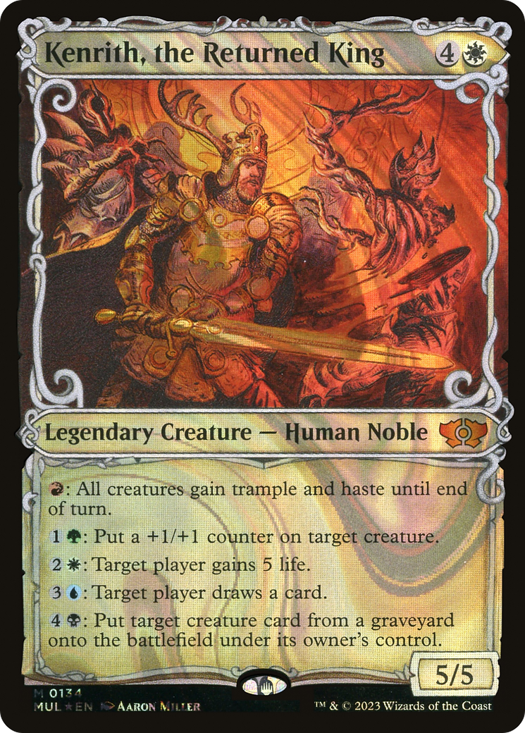 Kenrith, the Returned King (Halo Foil) [Multiverse Legends] - Magic: The Gathering - Card Brawlers | Quebec | Canada |