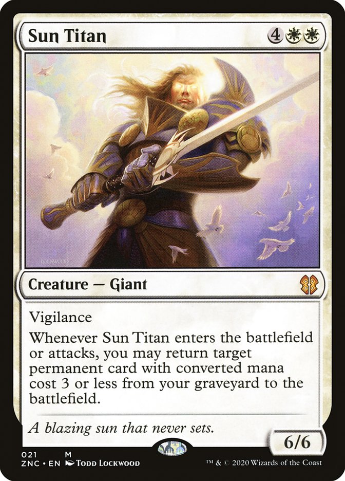 Sun Titan [Zendikar Rising Commander] - Magic: The Gathering - Card Brawlers | Quebec | Canada |