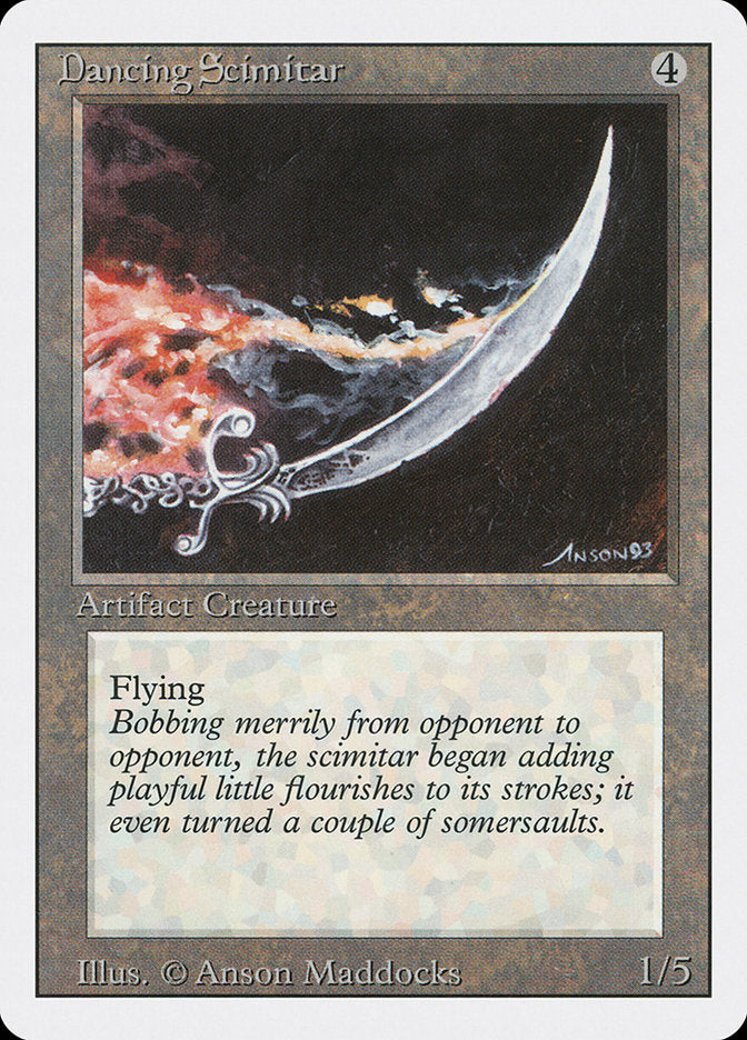 Dancing Scimitar [Revised Edition] - Magic: The Gathering - Card Brawlers | Quebec | Canada |