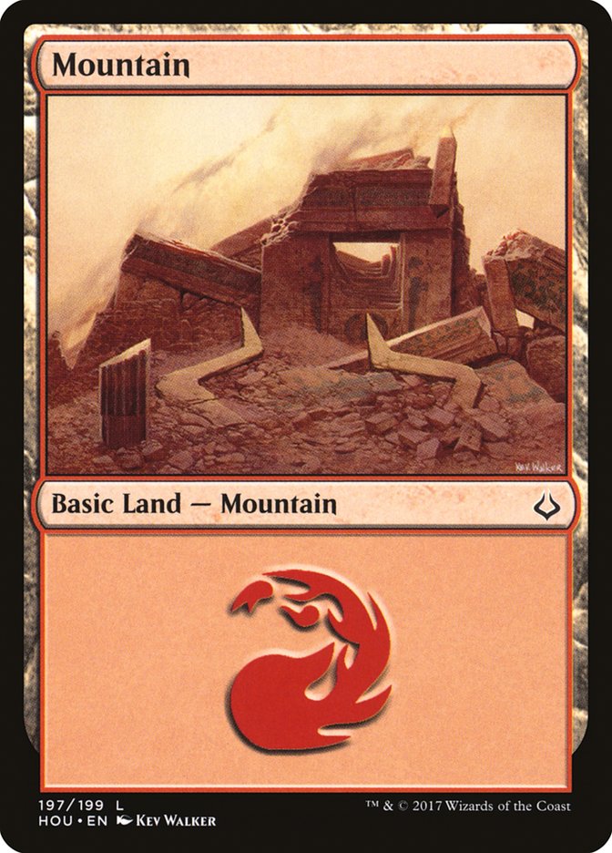 Mountain (197) [Hour of Devastation] - Magic: The Gathering - Card Brawlers | Quebec | Canada |