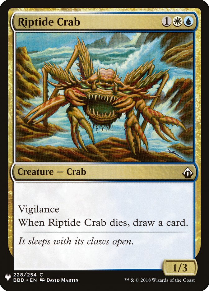 Riptide Crab [Mystery Booster] - Magic: The Gathering - Card Brawlers | Quebec | Canada |