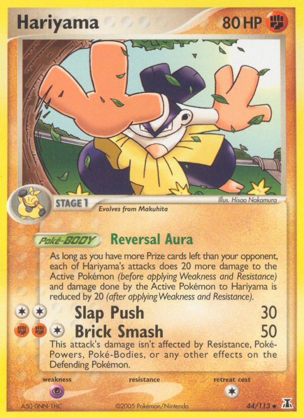 Hariyama (44/113) [EX: Delta Species] - Pokémon - Card Brawlers | Quebec | Canada |