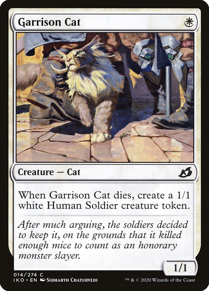 Garrison Cat [Ikoria: Lair of Behemoths] - Magic: The Gathering - Card Brawlers | Quebec | Canada |