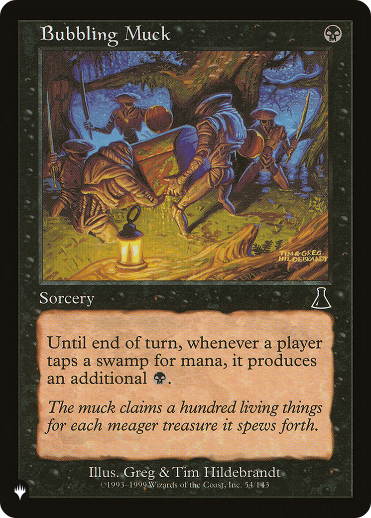 Bubbling Muck [The List] - Magic: The Gathering - Card Brawlers | Quebec | Canada |