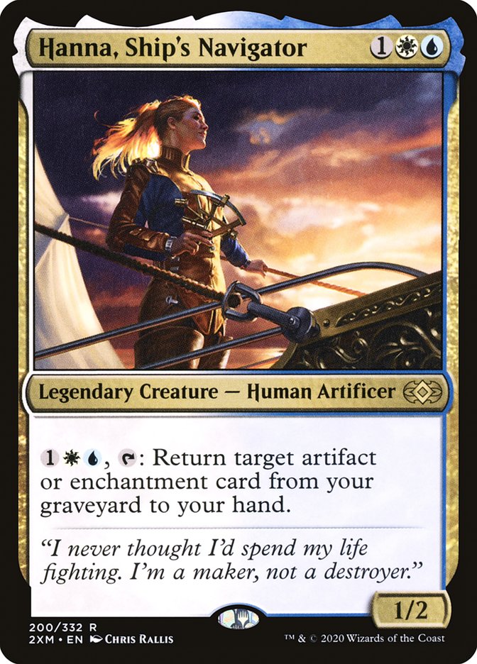 Hanna, Ship's Navigator [Double Masters] - Magic: The Gathering - Card Brawlers | Quebec | Canada |