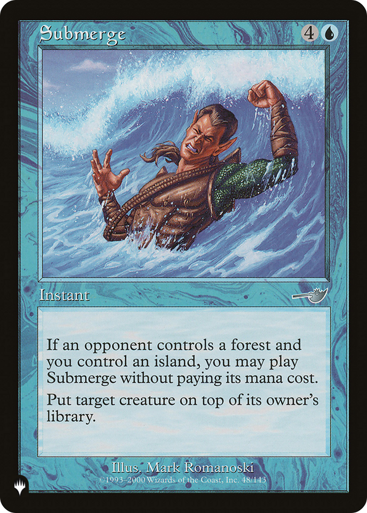 Submerge [The List] - Magic: The Gathering - Card Brawlers | Quebec | Canada |