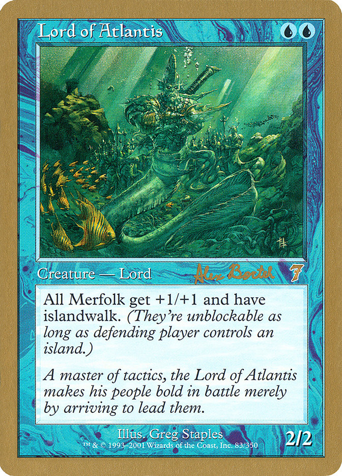 Lord of Atlantis (Alex Borteh) [World Championship Decks 2001] - Magic: The Gathering - Card Brawlers | Quebec | Canada |