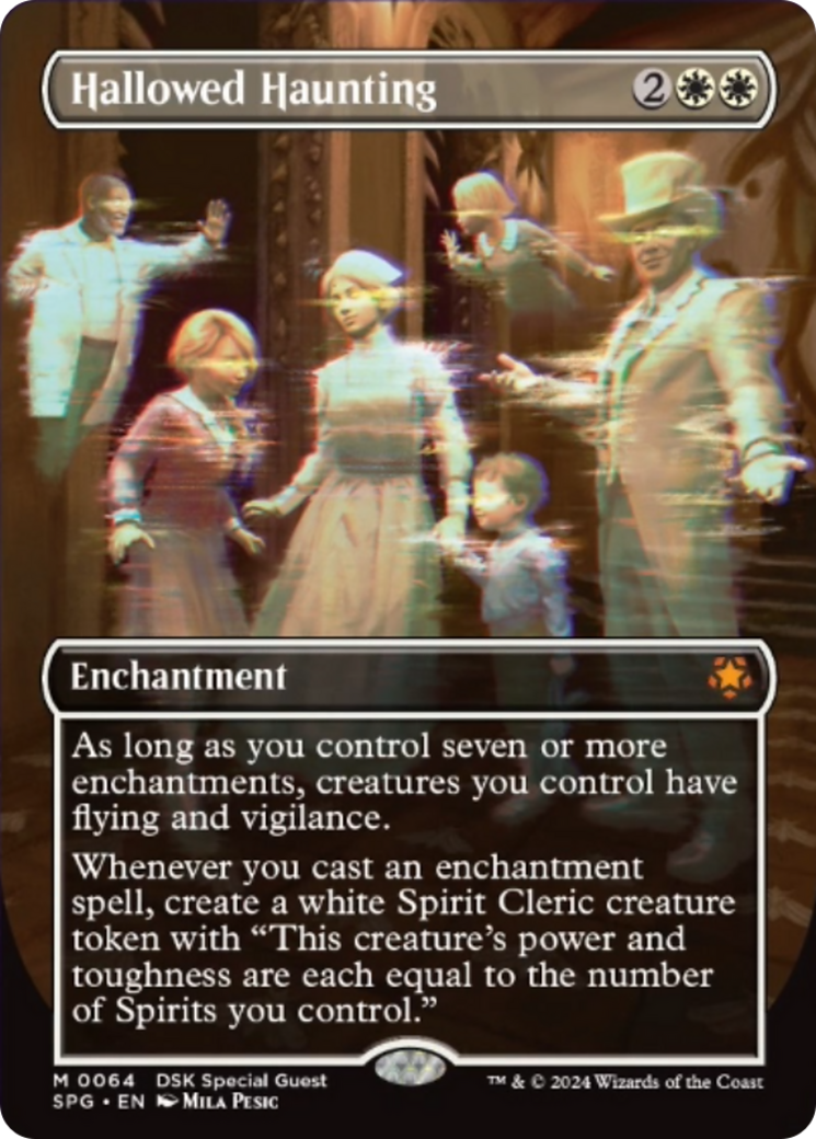 Hallowed Haunting (Borderless) [Duskmourn: House of Horror Special Guests] - Magic: The Gathering - Card Brawlers | Quebec | Canada |
