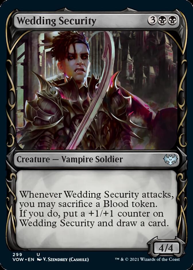 Wedding Security (Showcase Fang Frame) [Innistrad: Crimson Vow] - Magic: The Gathering - Card Brawlers | Quebec | Canada |
