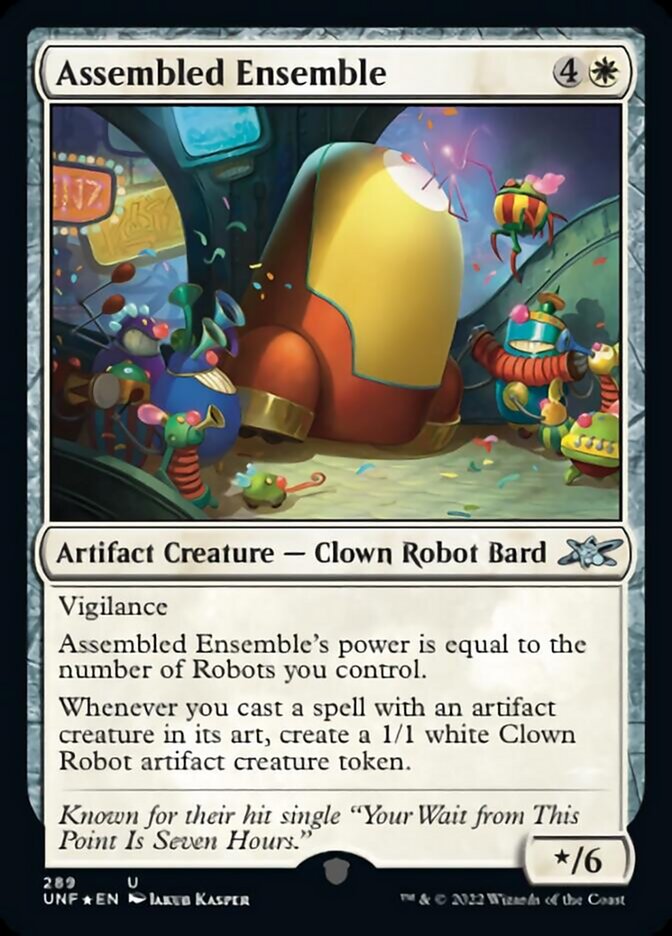 Assembled Ensemble (Galaxy Foil) [Unfinity] - Magic: The Gathering - Card Brawlers | Quebec | Canada |