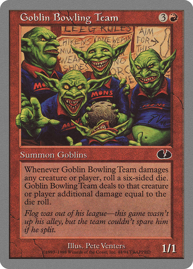 Goblin Bowling Team [Unglued] - Magic: The Gathering - Card Brawlers | Quebec | Canada |