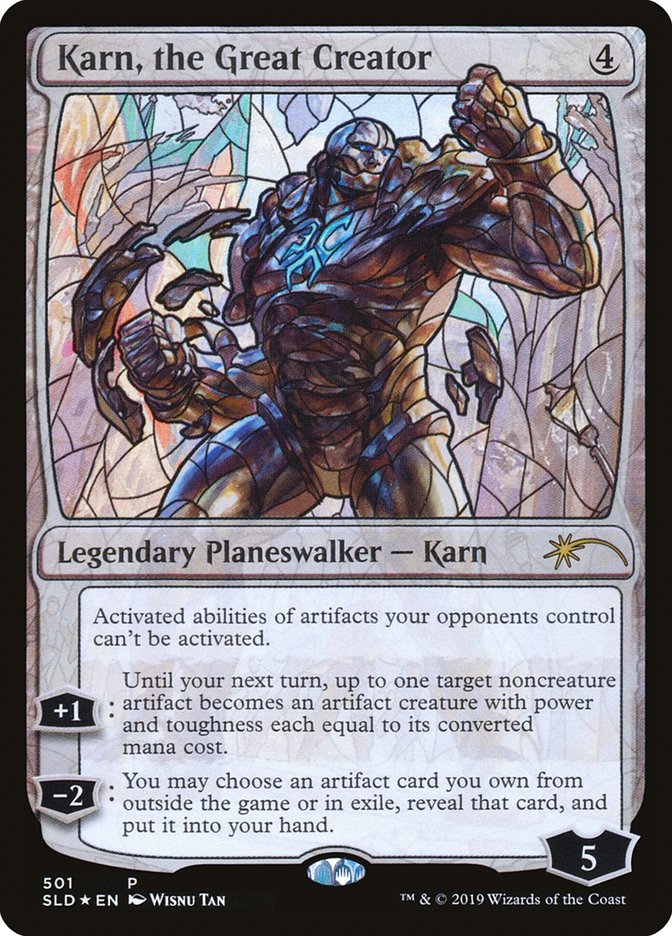 Karn, the Great Creator (Stained Glass) [Secret Lair Drop Promos] - Magic: The Gathering - Card Brawlers | Quebec | Canada |
